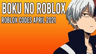 Boku no Roblox: Remastered Codes April 2021 [Roblox Codes] - All Working Codes