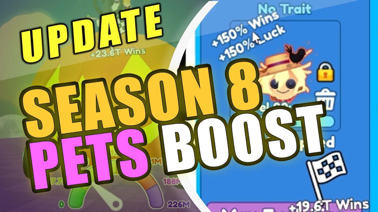 Race Clicker UPDATE Season 8 Pets Got BOOST | Roblox - YouTube