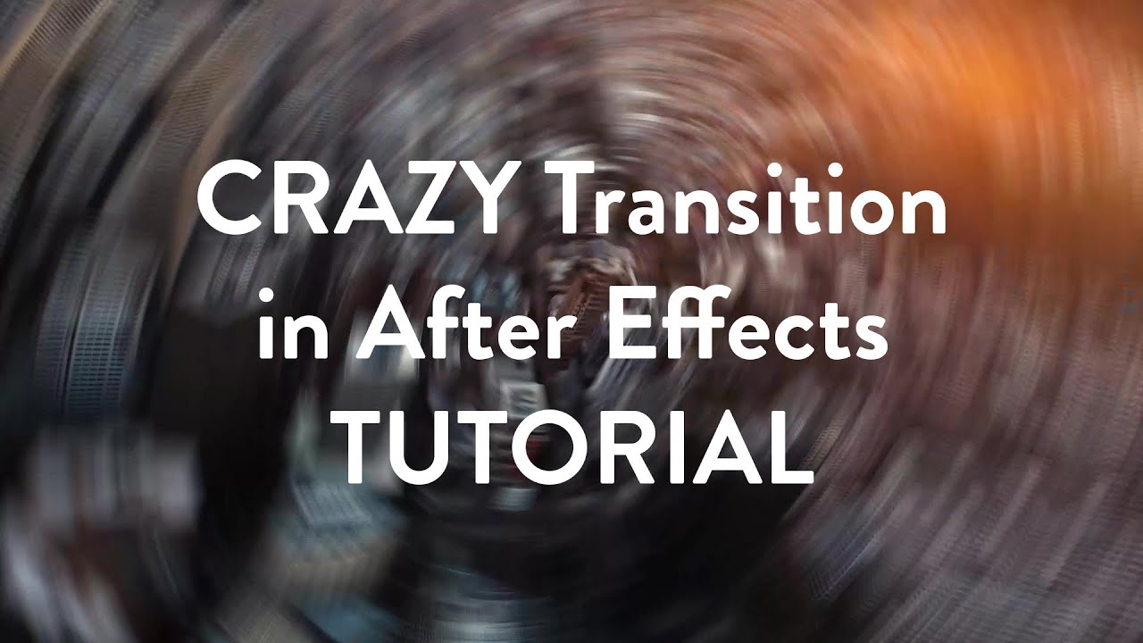 Create a CRAZY Transition in After Effects - Beginners AE Tutorial ...