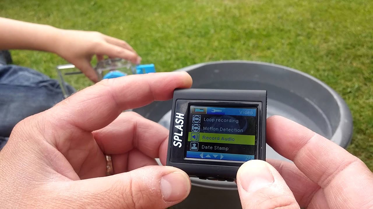 Kitvision Splash water test