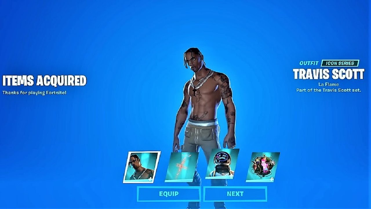 HOW to GET the TRAVIS SCOTT PACK for FREE! (Fortnite Chapter 2