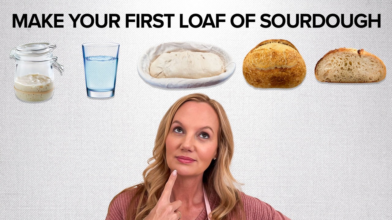 ЛУЧШИЙ урок по приготовлению хлеба на закваске для начинающих, который вы когда-либо видели