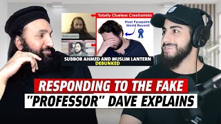 Direct Challenge To "Professor" Dave Explains On YouTube Ft. @SubboorAhmadAbbasi | Muhammed Ali