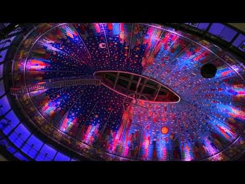 James Rizzi Dome at CentrO Mall in Oberhausen, Germany (light show)
