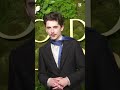 Timothee Chalamet at the Golden Globes 2025 #goldenglobes
