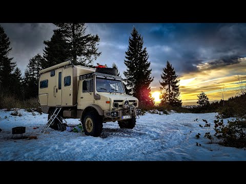 KAMPTA ŞİDDETLİ FIRTINAYA YAKALANDIK