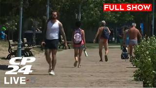 Toronto residents continue to deal with the extreme heat | CP24 Live at Five for July 14 2026