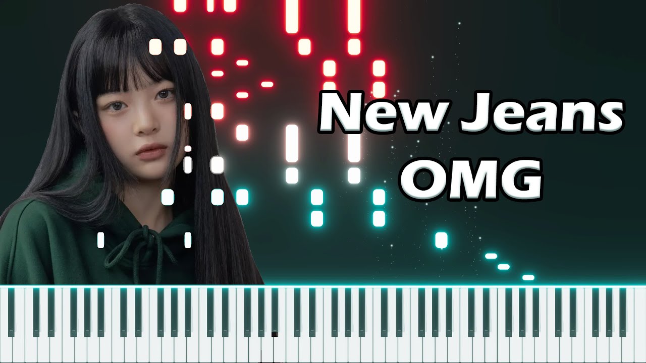 NewJeans (뉴진스) - 'OMG' (HARD) [Piano Tutorial] [Synthesia] [4K]