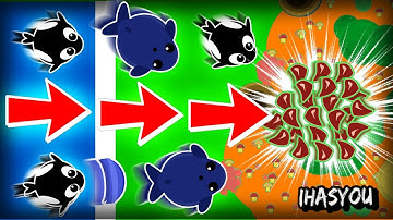 MOPE.IO EMPTYING THE OCEAN!! MOPE SEA ANIMALS CROSS TO LAND CHALLENGE! (Funny mopeio moments/Trolls)