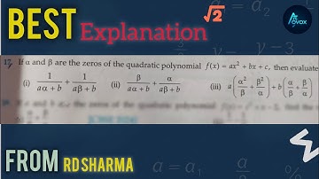If a and ẞ are the zeros of the quadratic polynomial f(x) = ax² + bx + c, then eveluate