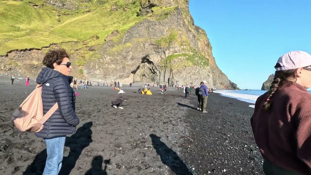 Iceland - Reynisfjara Beach - Wonderful Day August 2024 - 4K - @Wandering_sPots