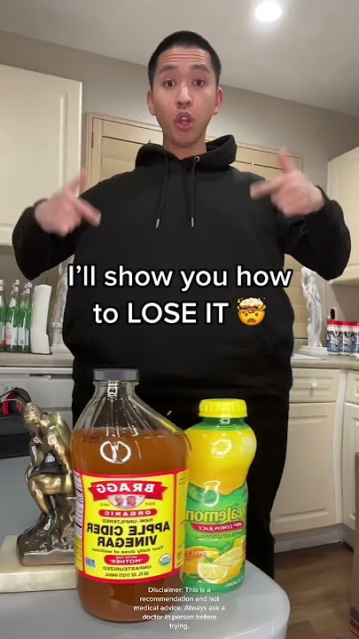 HOW TO LOSE BELLY FAT 🤯 (Drink this daily!) #diy #satisfying #workout #shorts