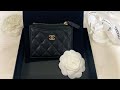 Chanel Zipped Card holder Unboxing แกะกล่องรีวิว