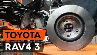 Jak vyměnit přední brzdové kotouče na TOYOTA RAV 4 3 (XA30) [NÁVOD AUTODOC]