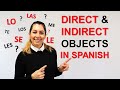 How to Use Direct and Indirect Objects Pronouns in Spanish