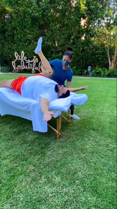 DJ Khaled - Getting body massage #djkhaled #massage #relaxing #shorts