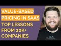 Value-Based Pricing: Lessons from 20k+ SaaS Companies - Patrick Campbell, Founder & CEO, ProfitWell