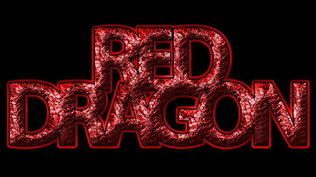 Red Dragon Text Effect Photoshop Tutorial