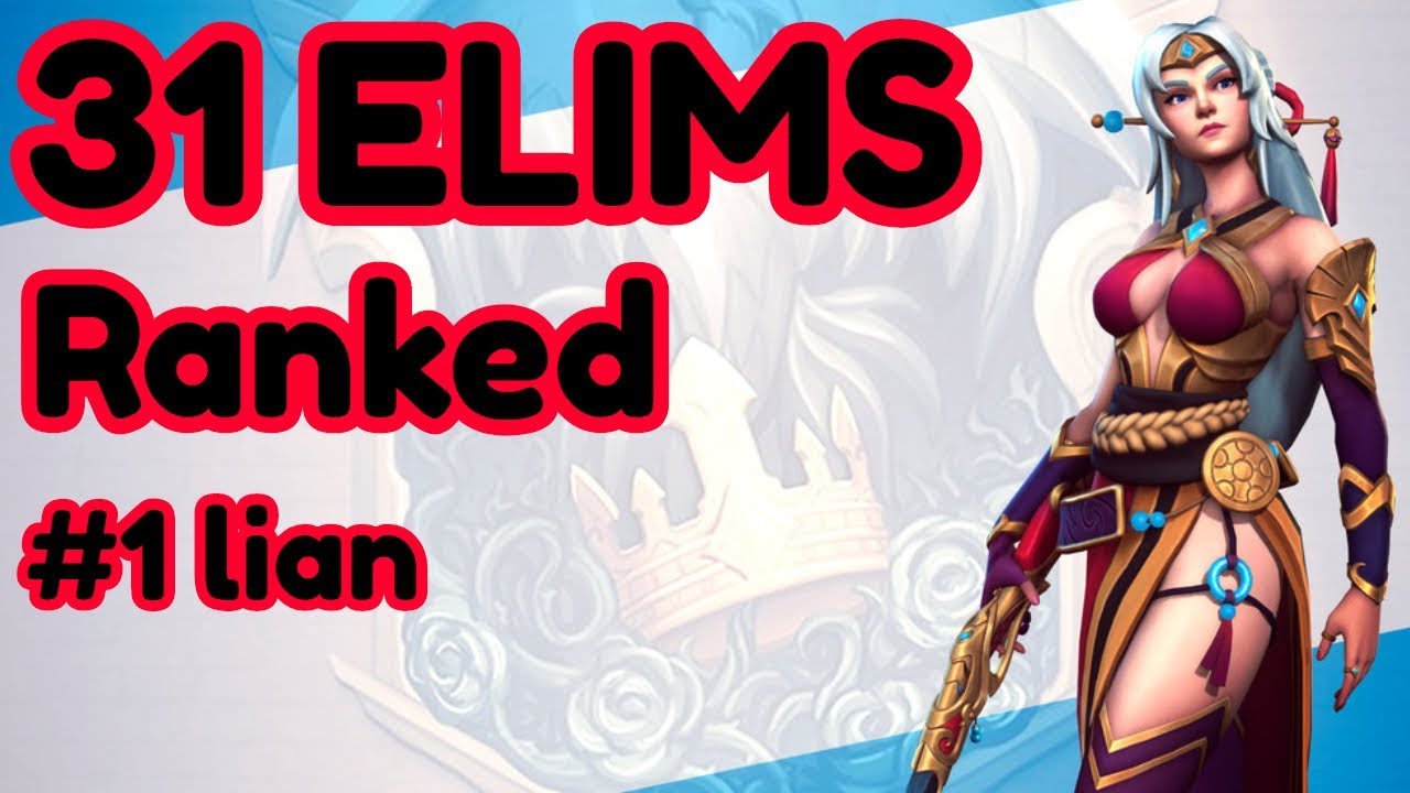Insane Lian Ranked Game! (Paladins Ranked)
