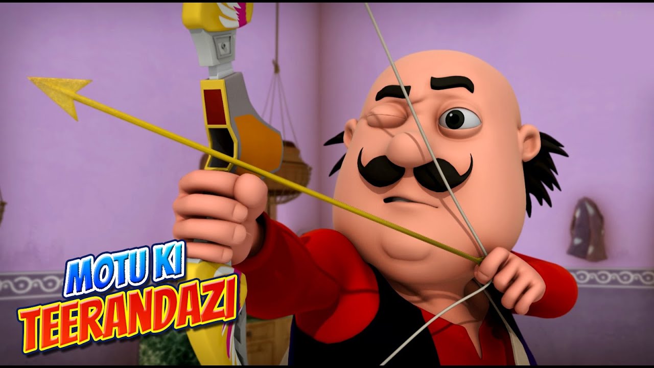 Motu Patlu in Hindi       Hindi Cartoon  Motu Ki Teerandazi