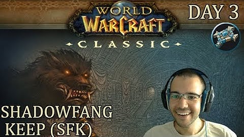 Shadowfang Keep Dungeon Run | WoW Classic Gameplay | Priest Day 3 Leveling