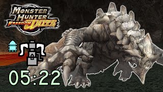 MHFU | Nekoht Gravios vs Water S (Desert Diver) 05:22 Solo [Capture] @PreyDator