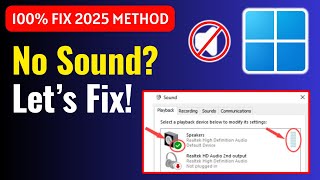 How to Fix Windows 11 Audio Sound Problems | Complete Sound Troubleshooting Guide