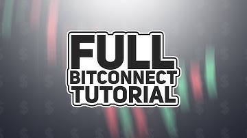 FULL BITCONNECT TUTORIAL! | Great Opportunity!
