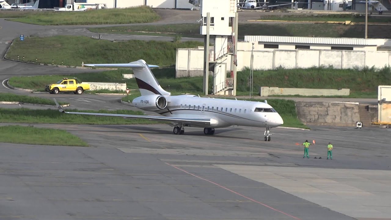 Global Express PR VDR Landing And Takeoff At SBBH PLU YouTube