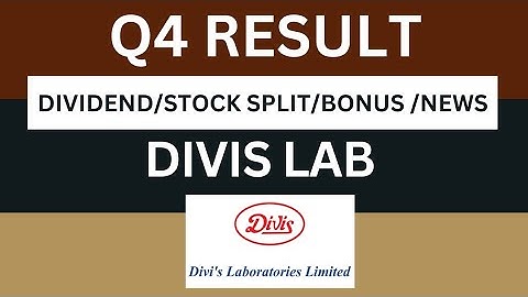 Divis lab Q4 Results 2024 | Divis lab Results Today | Divis lab Share Latest News | Divis lab