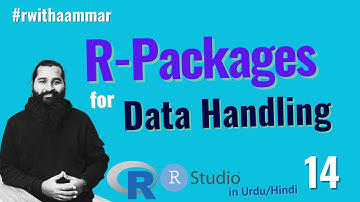 R packages, famous for Data Handling in R with Aammar