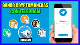 GANAR CRIPTOMONEDAS EN TELEGRAM(2021)