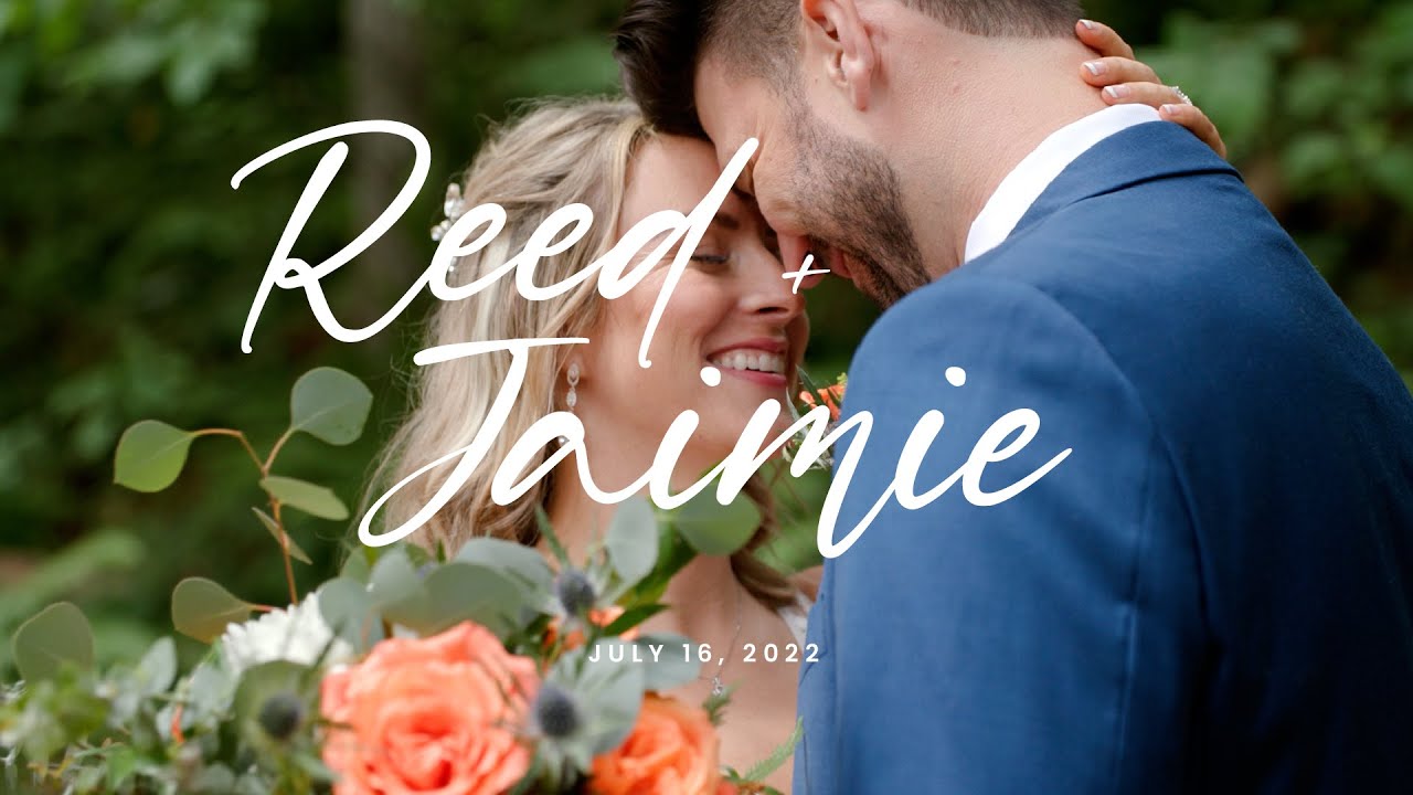 Reed & Jaime wedding film still