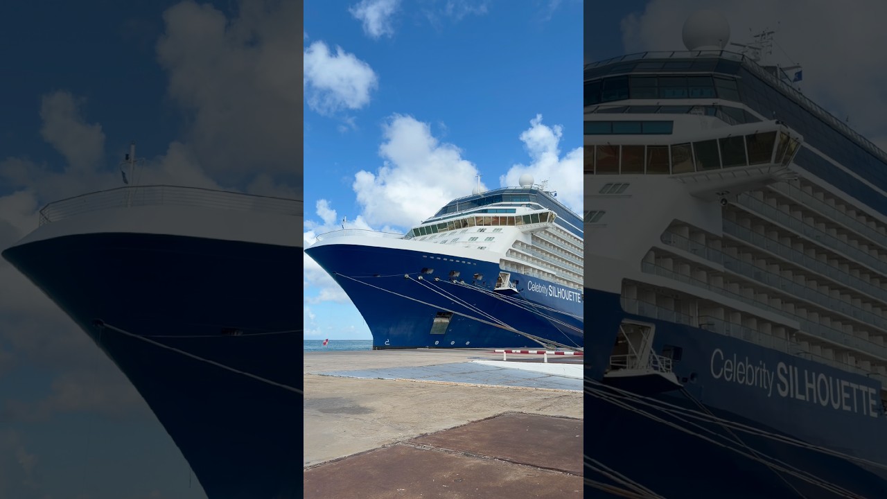 Celebrity Silhouette in Oranjestad, Aruba #cruiseship #CelebritySilhouette #celebritycruises