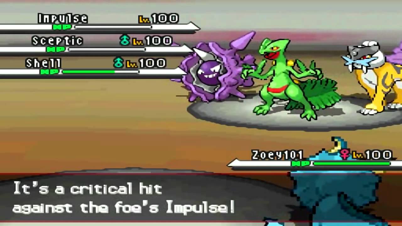 Pokemon Black and White Triple Battle #6 - Phew