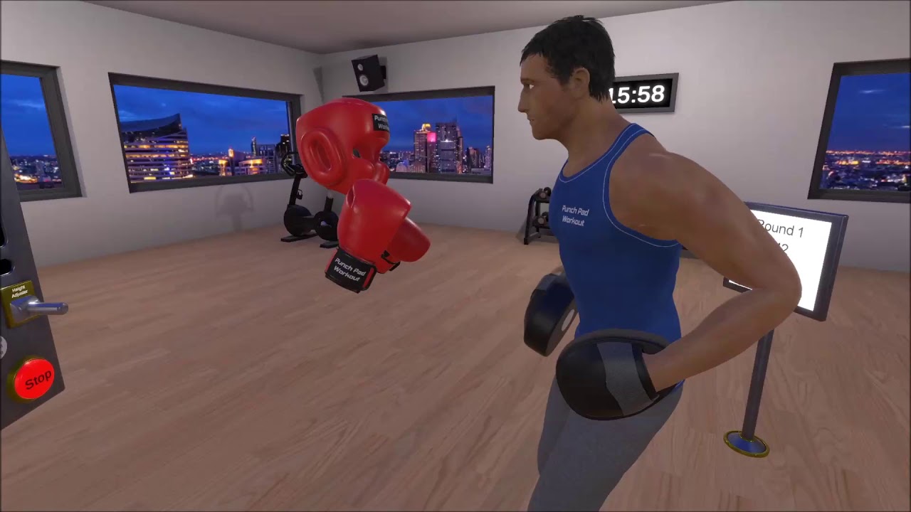 punch pad workout