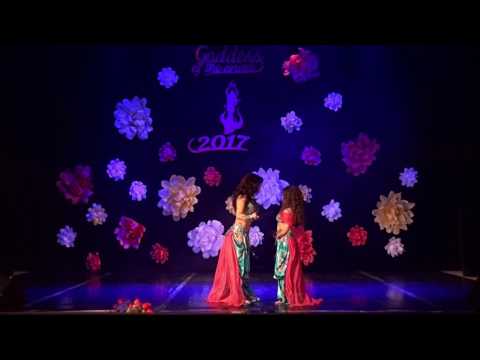 Irina *DALIYA* Shevchenko and Anastasia Sirotina - duet at the "Goddess of the Orient" 2017 Rostov