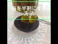 梅割り器とは？握力いらずで半割に・甘いカリカリ梅を作る