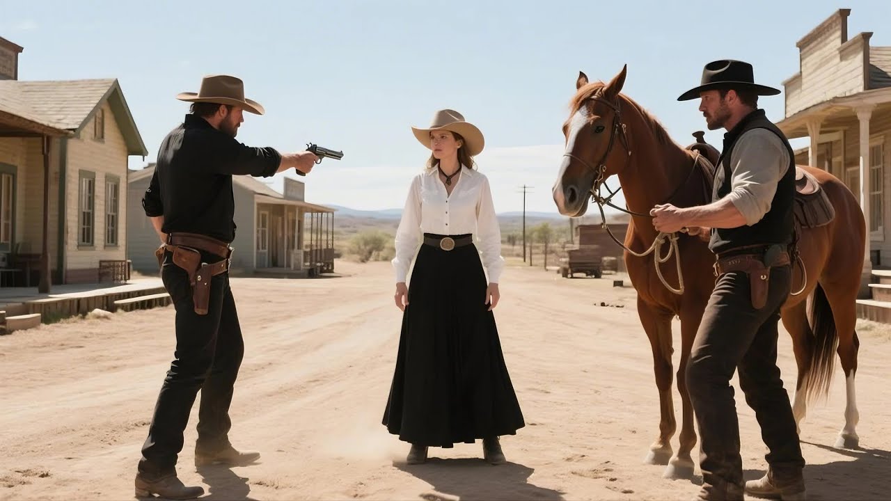 Outlaws Take a Widow’s Horse, Unaware She’s a Legendary Rider and Shooter