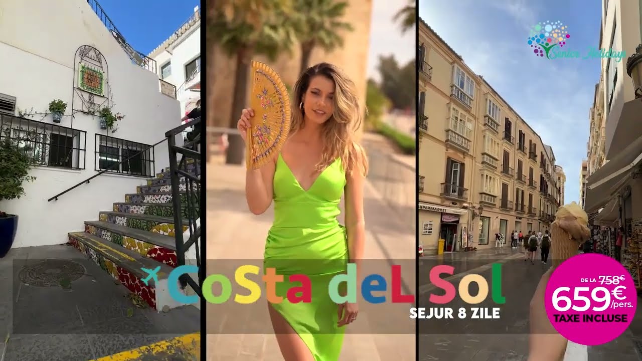 ☀️ 𝐒𝐞𝐧𝐢𝐨𝐫 𝐇𝐨𝐥𝐢𝐝𝐚𝐲𝐬 - Sejururi Italia | Spania 8 zile Avion