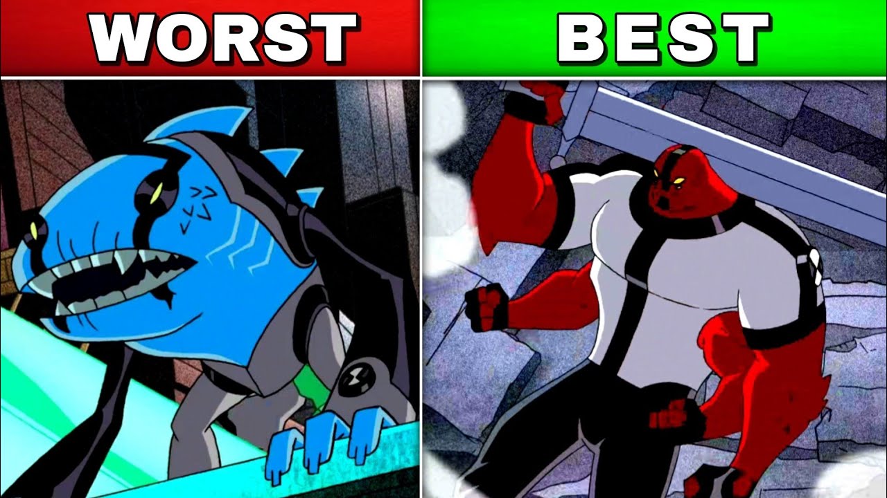 Ranking Every Ben 10 Classic Alien - WORST to BEST! // Fan 10k