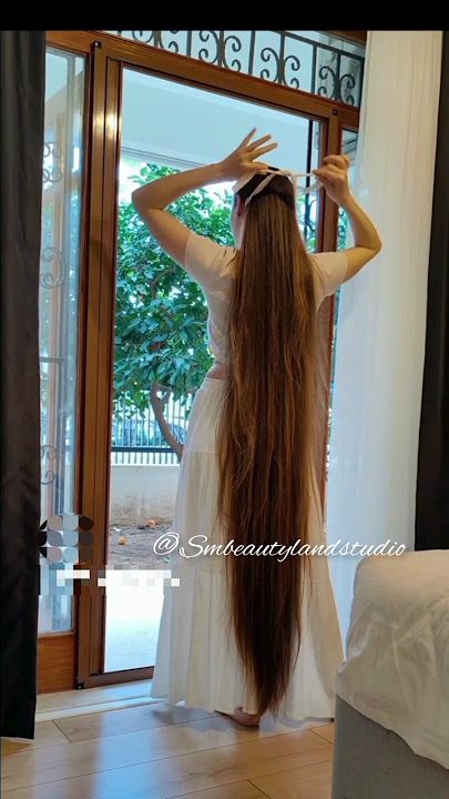 🔥Healthy & Shiny Hair 💯% Natural✅ #shorts Smbeautylandstudio