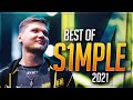 HE'S TOO GOOD! BEST OF s1mple #4! (2021 Highlights)