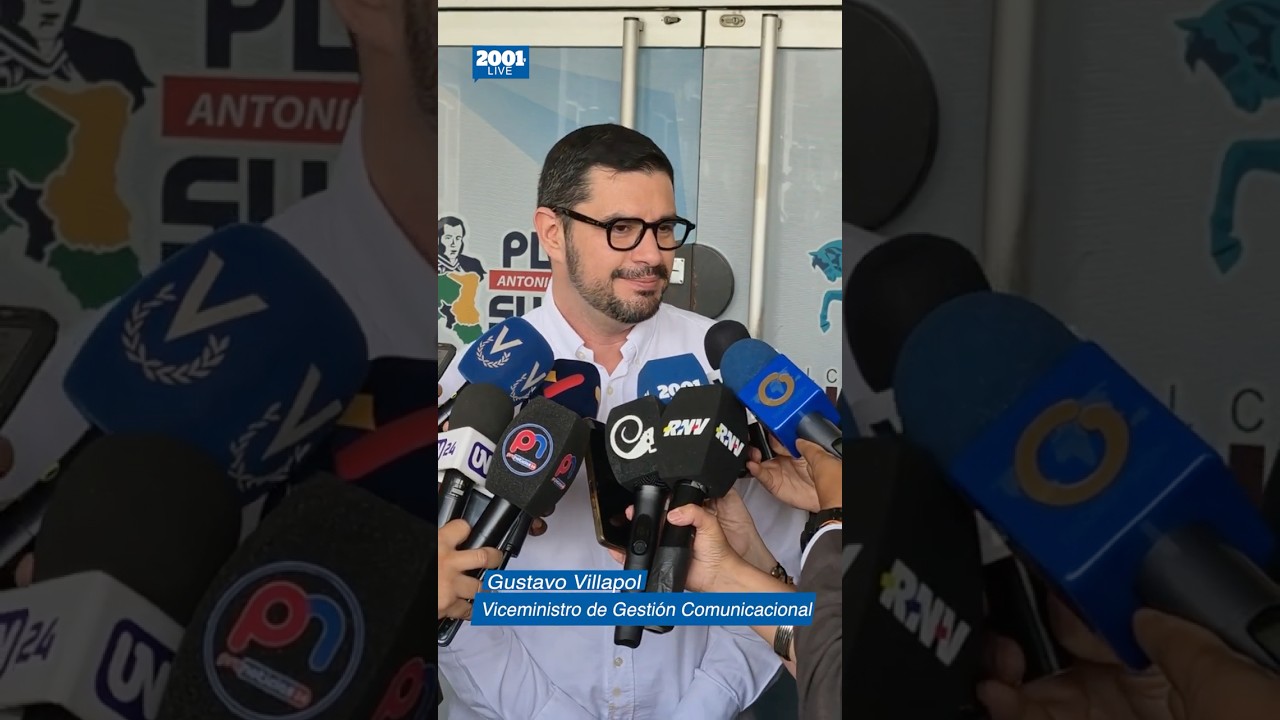 Gustavo Villapol destaca el papel de los medios de comunicación en el "reencuentro nacional"