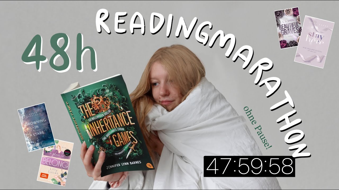 📚48 STUNDEN LESEMARATHON ohne Unterbrechungen!📚