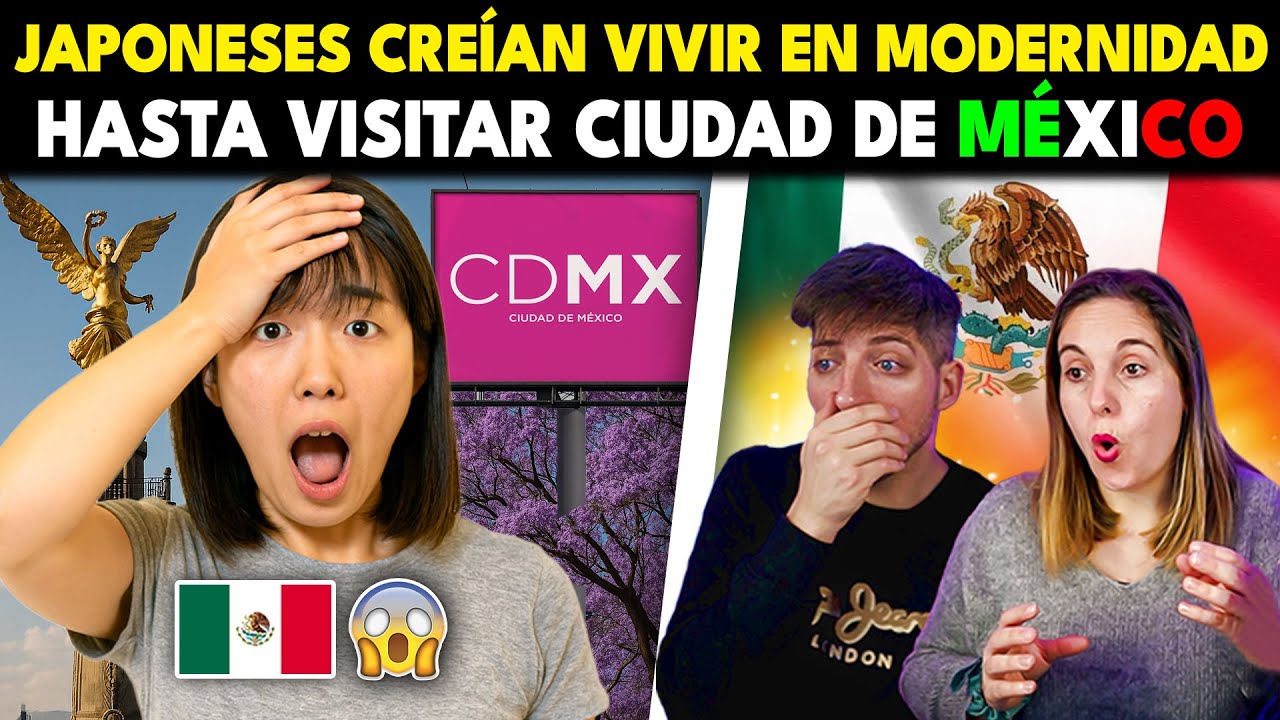 JAPONESES ESTABAN SEGUROS DE VIVIR EN EL FUTURO HASTA QUE VISITARON CIUDAD DE MEXICO 🇲🇽
