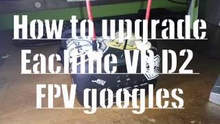 How to update Eachine VR D2 firmware