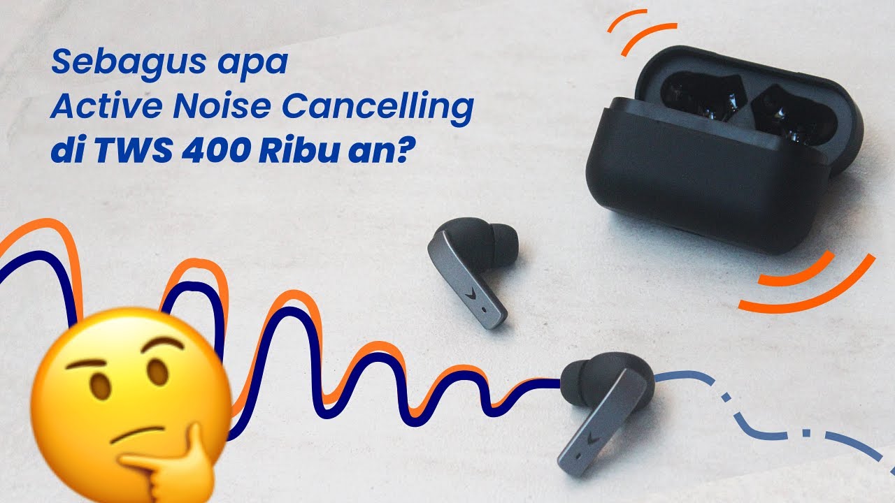 TWS 400 RIBU ADA ACTIVE NOISE CANCELLING Review Vyatta Airboom ANC 