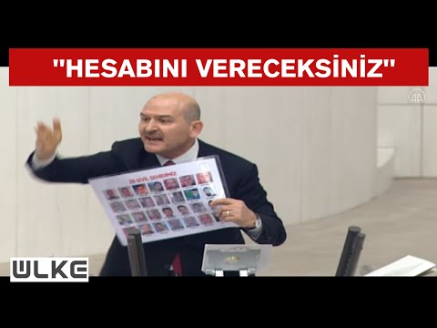 Süleyman Soylu'dan HDP'li vekillere: ''Haysiyetsizler, Haysiyetsizler...''