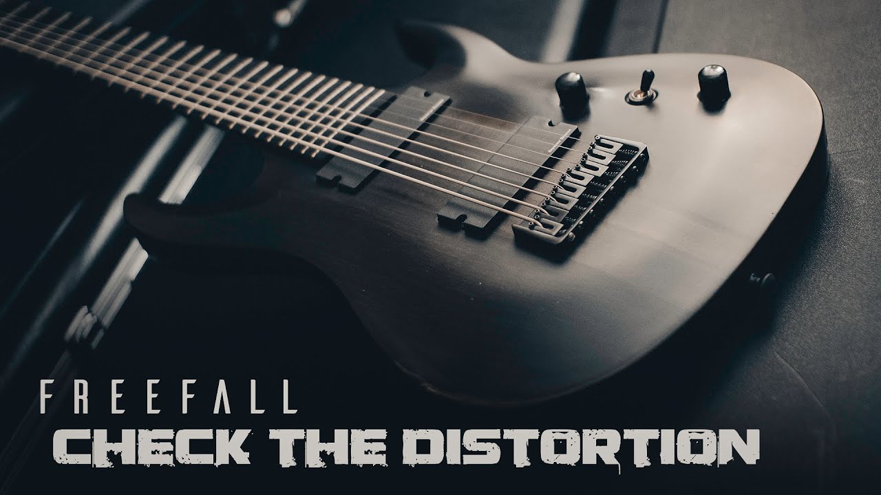 Check the Distortion - Freefall - 8 String Modern Metal Djent - YouTube